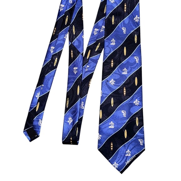 Hawaiian Ties (Lot of 3) Men’s Tropical Floral Classic Size Island Neckties - Picture 8 of 13